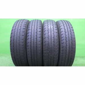 HANKOOK/ハンコック Vantra LT 155/80R14 4本SET■2020年製8分山オンロード■中古 特筆すべき損傷はなし■帯広市手渡し可■サクシード等に