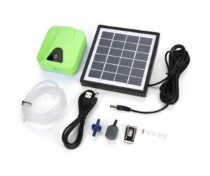 * free shipping * solar air pump solar air pump rechargeable waterproof small size electric outdoors USB quiet sound charge type aquarium me Dakar fishing 