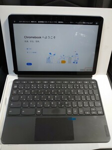 Lenovo Ideapad Duet Chromebook 10.1 4GB eMMC128G アイスブルー＆アイアングレー