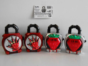 ♯Jke28FD仮面ライダー鎧武サウンドカプセルロックシード04全4種♂BANDAIバンダイ♀500円〓015487_s