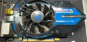 B989　中古良品ビデオカード　　Vapor-X　Radeon-HD5750　動作確認済・