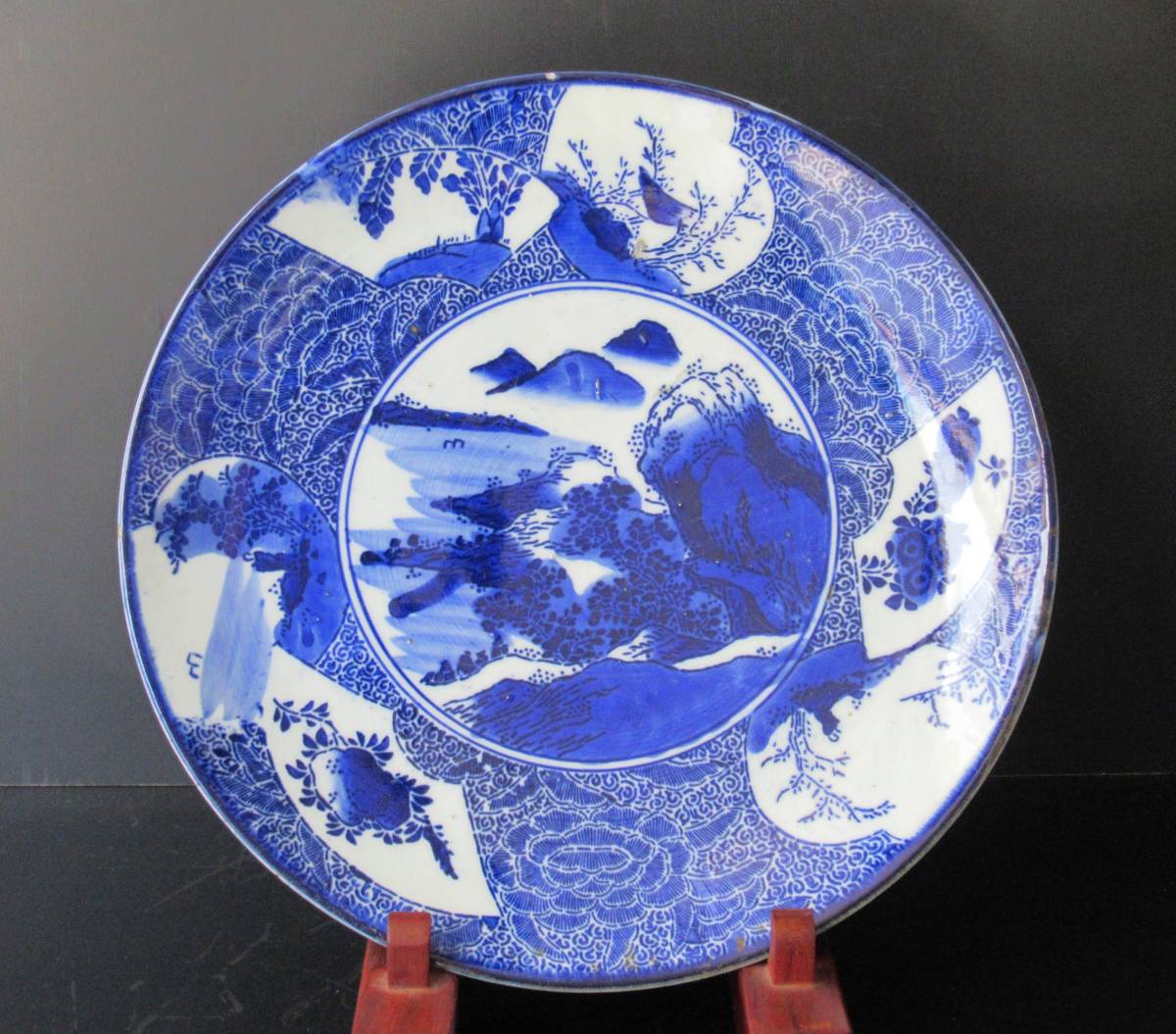 2023年最新】ヤフオク! -一尺皿(染付)の中古品・新品・未使用品一覧