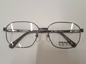 瑞(me0906-7) メガネフレーム GRADO グラード フレームのみ メガネ 伊達 GR-7036 55 BR フレーム ブラウン 単品 1本 めがね 眼鏡