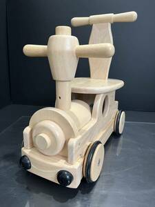 D(911k7) 乗用玩具 木製 手押し車 野中製作所 WORLD 乗り物 おもちゃ 子ども