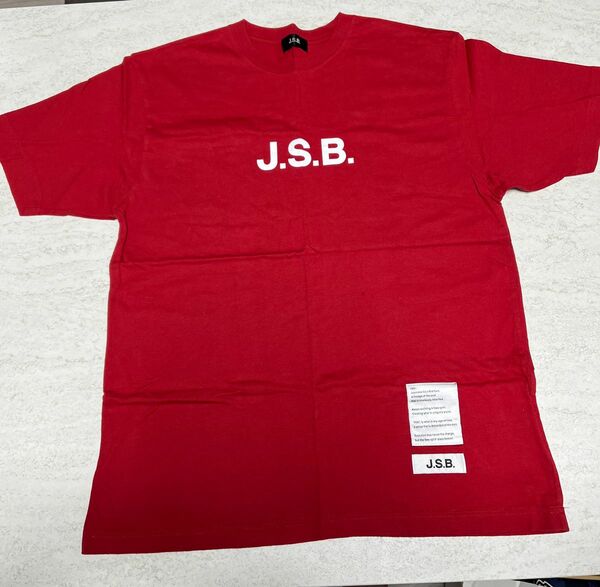 美品　（２回のみ着用）JSB Tシャツ　赤　S