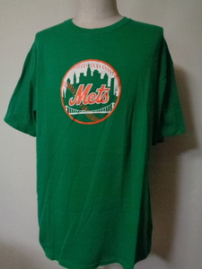 New York Mets ニューヨークメッツ St. Patrick's Day セイントパトリックス・デー 限定 Tシャツ XL GEICO ガイコ