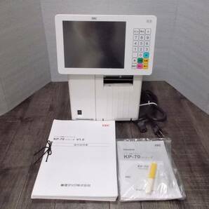 中古品 東芝テック 定額ラベルプリンタ KP-70-S 業務用 ラベルプリンター の画像1