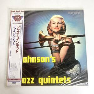 ジャズ・クインテッド　J.J.ジョンソン　LPレコード 　洋楽　Jazz Quintets　J.J. Johnson