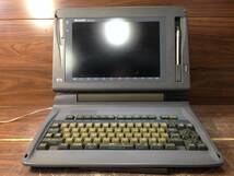 Jさ538　SHARP　シャープ　液晶ワープロ　書院　WD-X870　ジャンク品_画像1