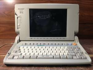 Jさ578　SHARP　シャープ　書院　日本語ワードプロセッサ　WD-CP1　ジャンク品