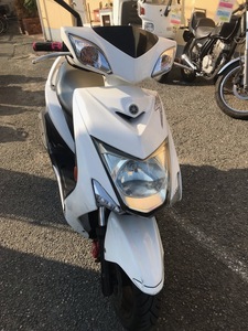 新品　社外　フロントポジションライト左右　クリア　シグナスX125　SE44Jの中期後期