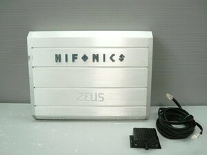 * Junk treat! once sound out verification settled!Hifonics high fo two ksZeus amplifier ZRX-1800 1Dmo knob lock 2ch/1ch?1800W power amplifier control /R011*