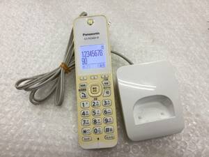 Panasonic 電話機子機 KX-FKD404-W 中古品A-3038