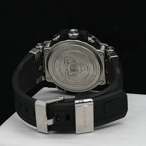 1円 稼働 美品 箱付 カシオ 電波ソーラー MTG-B1000 Gショック MT-G Bluetooth 黒文字盤 デイデイト メンズ腕時計2917200の画像4