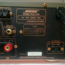 【ジャンク】BOSE ボーズ CDレシーバー　PLS-1410　音だしＯＫ　ＣＤ開閉○　修理　部品取り推奨　高音質CD_画像10