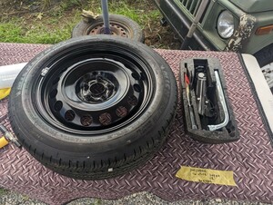 205/55R16 ニュービートル　後期　9CAZ スペアタイヤ　工具　未使用　R050904