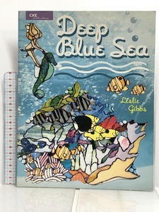 洋書 Deep Blue Sea Leslie Gibbs ステンドグラス デザイン