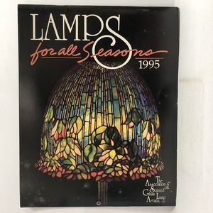 洋書 LAMPS for all Seasons 1995 ステンドグラス カレンダー