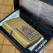 ＃131【中古品】2018年★YouTube動画有★チューニングZippo★169SOLIDBRASS★Zippo Armor Case★ジッポアーマーケース★HOPE_画像7