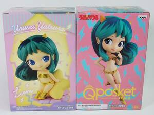  наличие 2 / 2 шт. комплект Urusei Yatsura Q posket Qposket & #Sweetiny LUMⅡ Ram фигурка A обычный цвет 