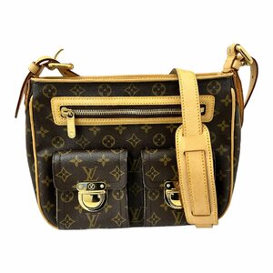 【中古】LOUIS VUITTON ルイ ヴィトン M40045 ハドソンGM レディース ショルダーバッグ かばん ブラウン系