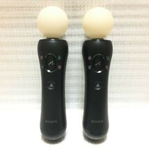 ■ PS Move モーションコントローラー 2個セット 美品 CECH-ZCM1J 動作確認済 PS3 PS4 PS5 対応 SONY 純正品 Playstation VR ケーブル付_画像4