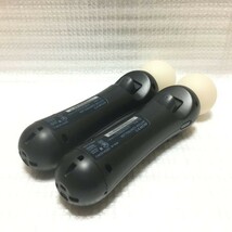 ■ PS Move モーションコントローラー 2個セット 美品 CECH-ZCM1J 動作確認済 PS3 PS4 PS5 対応 SONY 純正品 Playstation VR ケーブル付_画像8