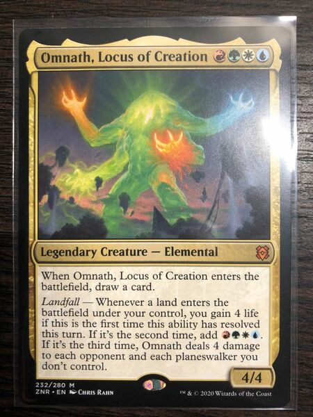 MTG Omnath,Locus of Creation