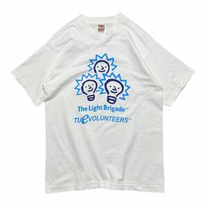 【90s 企業 TU ELECTRIC 両面 プリント Tシャツ】ビンテージ ヴィンテージ 古着 90s 80s 70s 60s 50s 40s USA製 Y2K ストリート 着用の画像3