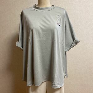KN1473 ＊5L 大きいサイズ　フィラ　スポーティTシャツ　トップス 半袖Tシャツ