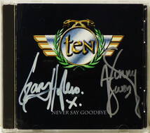 RARE ! サイン ! テン ネヴァー セイ グッドバイ AUTOGRAPH ! TEN NEVER SAY GOODBYE ZERO CORPORATION XRCN-2021~2 WITH OBI_画像2