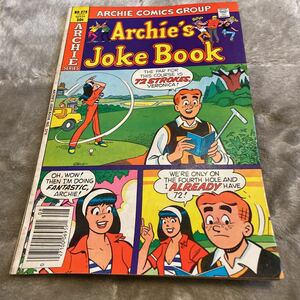 アメリカンコミック archie comics group no.279 archie series archie's joke book 1980