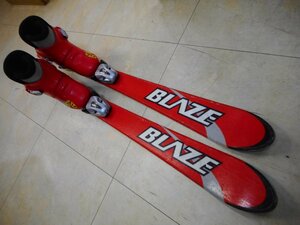 3＃１９３８　【ＢＬＡＺＥ・ロシニョール】Ｊｒスキーとブーツの２点セット／長さ：１２０ｃｍ　ブーツサイズ：２１.５ｃｍ【小樽店】