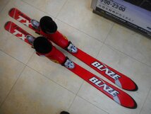 3＃１９３８　【ＢＬＡＺＥ・ロシニョール】Ｊｒスキーとブーツの２点セット／長さ：１２０ｃｍ　ブーツサイズ：２１.５ｃｍ【小樽店】_画像2