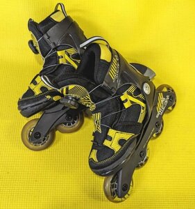 2^1-1352[K2] inline skates / dial type /17~20.5. changeable / shop front pick up possible [ Sapporo city /. see shop ]