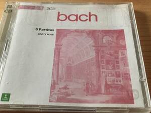 【2CD・ドイツ盤】バッハ/パルティータ(全6曲) スコット・ロス(ハープシコード) ★1枚ものCD4点で送料無料