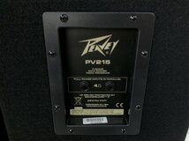 Peavey ピーヴィー ラウンド スピーカー PA用 PV215 ペア ①●E093G001_画像8