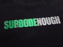 GOODENOUGH MORE ABOUT LESS SUPREME 1999年 トリプルネーム プリント Tシャツ 黒 L_画像5