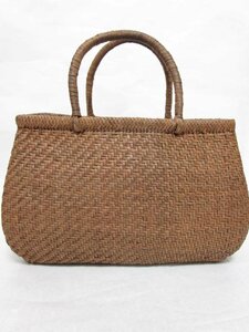 [ including carriage ].. atelier hawk mountain YOZAN/ for .. mountain .. basket bag superfine net fee braided tea Brown material : mountain .... regular price 264,000 jpy ( tax included ) /n951341