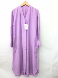 [ including carriage ] new goods!ROPE' Rope One-piece purple purple Glo gran shirt One-piece regular price 24,000 jpy made in Japan unused tag attaching size36 S/952319