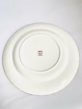 【送料込】廃盤品★Spode スポード CANTERBURY プレート 2枚セット 直径21 ホワイト×薄パープル他 カンタベリー イングランド製 s6427861_画像6