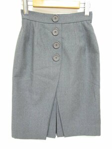 [Включена доставка] Dior Christian Dior Юбка с седыми волосами кнопка для юбки, размеры дизайна с высокой маркой/952964