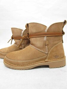 【送料込】未使用品☆UGG　アグ　ブーツ　チェスナット　22.0cm/n953046