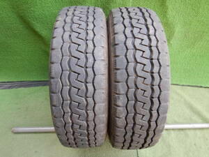 ★BS Ecopla M812 ミックス★205/65R16 LT 108/107L 残り溝:8部山(9.9mm以上) 2009年製 2本 MADE IN JAPAN