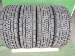 ★DUNLOP SP050★265/60R22.5 143/140J 残り溝:2本16.6mm以上/2本15.6mm以上 2022年製 1本のビートに切れあり 4本 MADE IN JAPAN