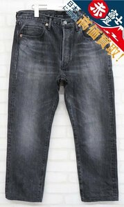 3P3979/ Joe mccoy 966BK WASH MP22009 JOEMcCOYwoshu processing black Denim pants 