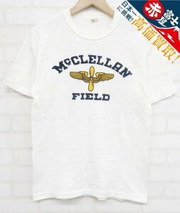 7T6121【クリックポスト対応】ウエアハウス 半袖Tシャツ McCLELLAN FIELD WAREHOUSE