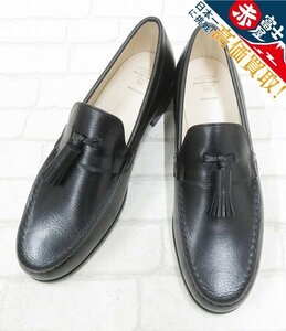 2S8117/未使用品 foot the coacher SINGLE TASSEL LOAFER フットザコーチャー シングルタッセルローファー