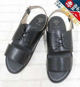 2S8130/ не использовался товар foot the coacher LACE UP SANDALS foot The Coach .- гонки выше сандалии 