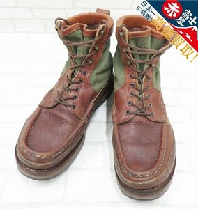 2S8070/ラッセルモカシン 3810 サファリ ブーツ 青タグ RUSSELL MOCCASIN ビンテージ